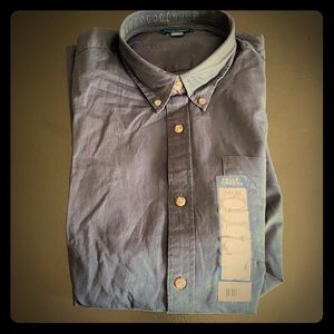 Dark Blue Button Down Shirt